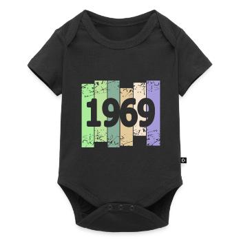 Œuvre d’art 1969 - Body à manches courtes Premium Bébé - noir - Devant