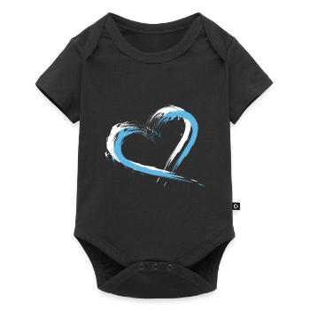 San Marino - Baby Premium short-sleeve bodysuit - black - Front
