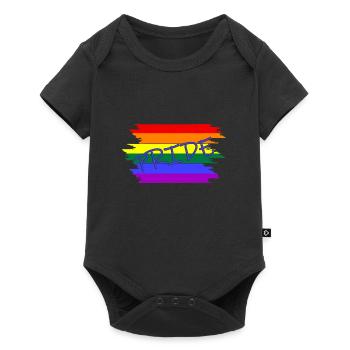 lgbtq pride month - Baby Premium Kurzarmbody - Schwarz - Vorne