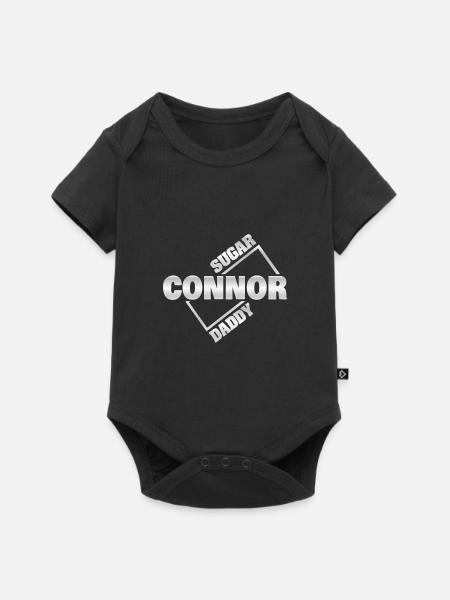 Sugardaddy Connor - Baby Premium Kurzarmbody - Schwarz