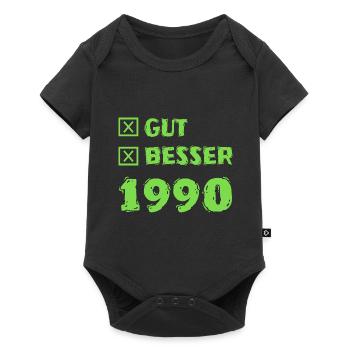 1990 - Baby Premium short-sleeve bodysuit - black - Front