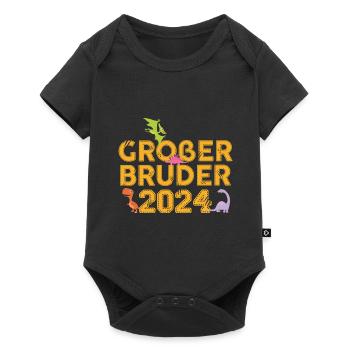 Big Brother 2024 - Baby Premium short-sleeve bodysuit - black - Front