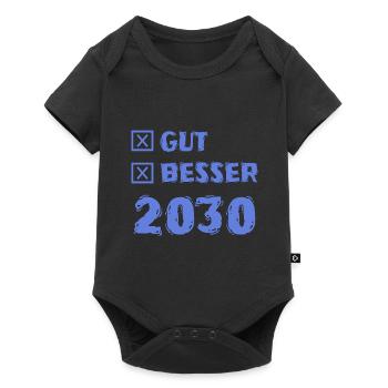 2030 - Body à manches courtes Premium Bébé - noir - Devant