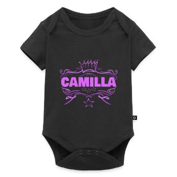 Bébé Camilla - Body à manches courtes Premium Bébé - noir - Devant