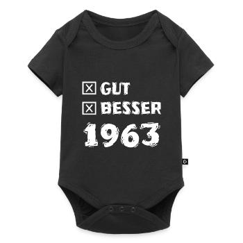 Good 1963 - Baby Premium short-sleeve bodysuit - black - Front