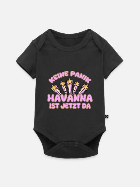 Havanna - Baby Premium Kurzarmbody - Schwarz
