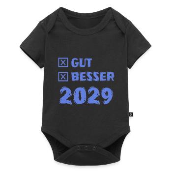 2029 - Baby Premium short-sleeve bodysuit - black - Front