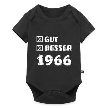 1966 - Baby Premium short-sleeve bodysuit - black - Front