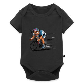 Cyclist Road Bike Bicycle Road Cyclist Bike - Baby Premium short-sleeve bodysuit - black - Front