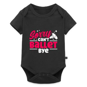Ballet Dance Ballerina Ballet Dancer Gift - Baby Premium short-sleeve bodysuit - black - Front