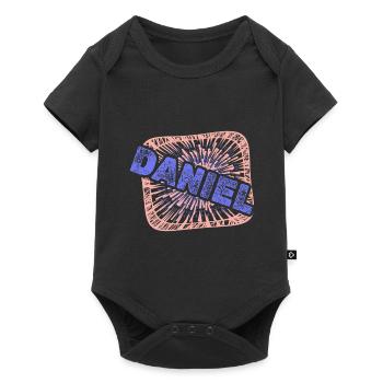 Daniel - Baby Premium short-sleeve bodysuit - black - Front
