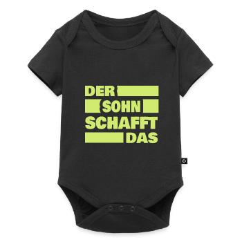 Fils - Body à manches courtes Premium Bébé - noir - Devant