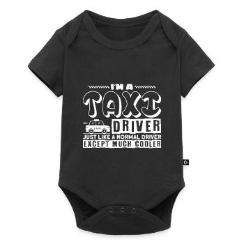 I'm A Taxi Driver Taxifahrer - Baby Premium Kurzarmbody - Schwarz - Vorne