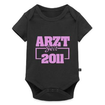 HNO 2011 - Baby Premium Kurzarmbody - Schwarz - Vorne