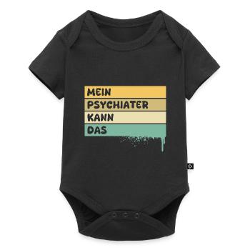 Profession : Psychiatre - Body à manches courtes Premium Bébé - noir - Devant