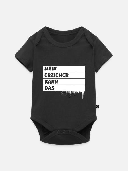 Beruf Erzieher - Baby Premium Kurzarmbody - Schwarz