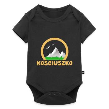 Kosciuszko - Body à manches courtes Premium Bébé - noir - Devant