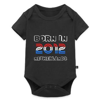 Year: 2012 - Baby Premium short-sleeve bodysuit - black - Front
