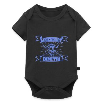 Cadeau pour Dimitri - Body à manches courtes Premium Bébé - noir - Devant