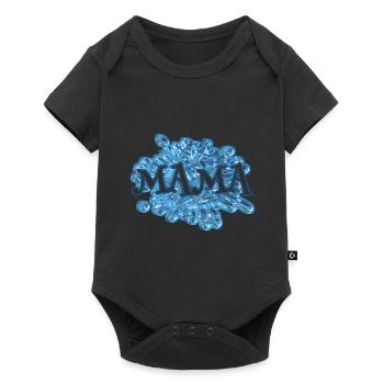 Geschenk für mama - Baby Premium Kurzarmbody - Schwarz - Vorne
