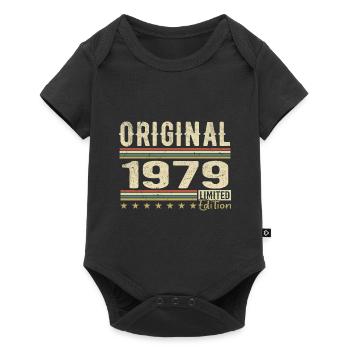 Original 1979 - Cadeau D’anniversaire Rétro 1979 - Body à manches courtes Premium Bébé - noir - Devant