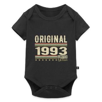 Original 1993 - Cadeau D’anniversaire Rétro 1993 - Body à manches courtes Premium Bébé - noir - Devant