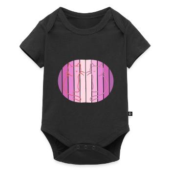 Retro Cats Vintage 80's 90's Girls - Baby Premium short-sleeve bodysuit - black - Front