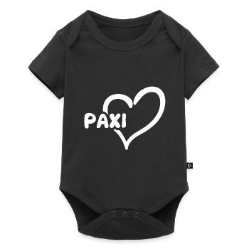 Paxi dans le rôle de Paxi - Body à manches courtes Premium Bébé - noir - Devant