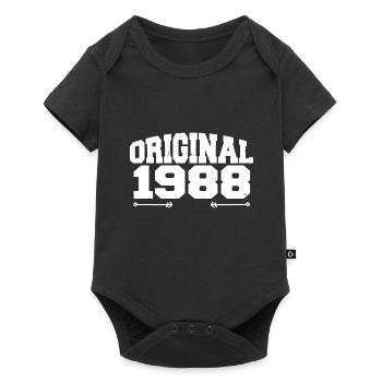 Original 1988 | Birthday Gift 1988 - Baby Premium short-sleeve bodysuit - black - Front