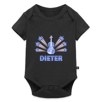 Musical instrument Dieter - Baby Premium short-sleeve bodysuit - black - Front