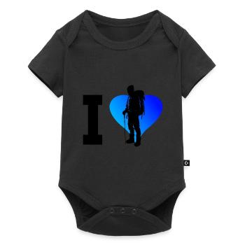 Women's Climbers Men's Bouldering Climbers - Baby Premium short-sleeve bodysuit - black - Front