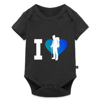 Men's Climbers Climbing Climbing Bouldering - Baby Premium short-sleeve bodysuit - black - Front