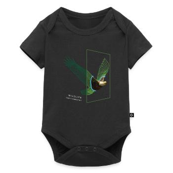 Wildlife Photography Nature Realistic - Baby Premium short-sleeve bodysuit - black - Front