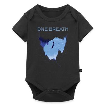 Apnée One Breath Plongée Apnée Diver Ocean - Body à manches courtes Premium Bébé - noir - Devant
