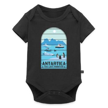 Antarctica The Last Frontier - Penguins Outdoors - Baby Premium short-sleeve bodysuit - black - Front
