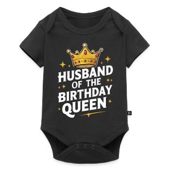 Husband, Spouse, Family, Wedding - Baby Premium short-sleeve bodysuit - black - Front