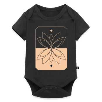 Lotus - Body à manches courtes Premium Bébé - noir - Devant