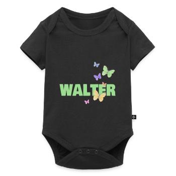 Cadeau pour Walter - Body à manches courtes Premium Bébé - noir - Devant