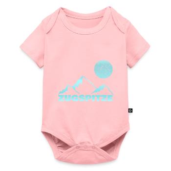 Bergsport Zugspitze - Baby Premium Kurzarmbody - Rosa - Vorne