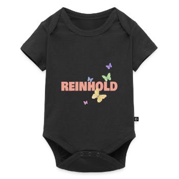 Cadeau pour Reinhold - Body à manches courtes Premium Bébé - noir - Devant