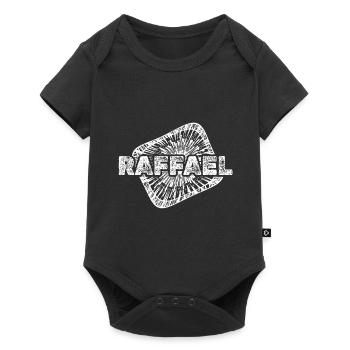 Gift for Raphael - Baby Premium short-sleeve bodysuit - black - Front