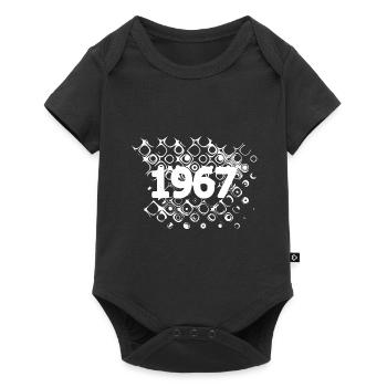 1967 - Baby Premium short-sleeve bodysuit - black - Front