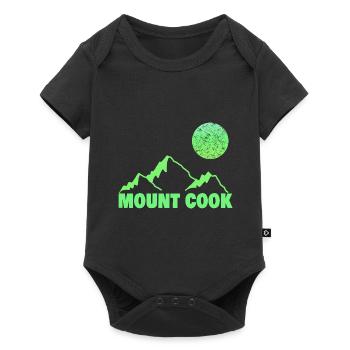 cook als Klettern - Baby Premium Kurzarmbody - Schwarz - Vorne
