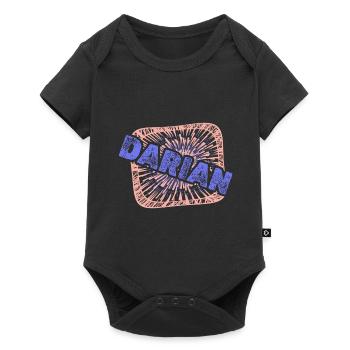 Kollege Darian - Baby Premium Kurzarmbody - Schwarz - Vorne