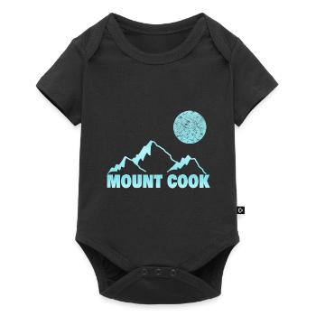 Bergsteigen cook - Baby Premium Kurzarmbody - Schwarz - Vorne