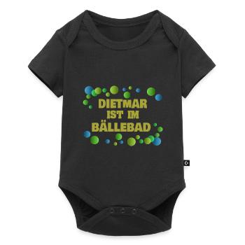 Balls Dietmar - Baby Premium short-sleeve bodysuit - black - Front