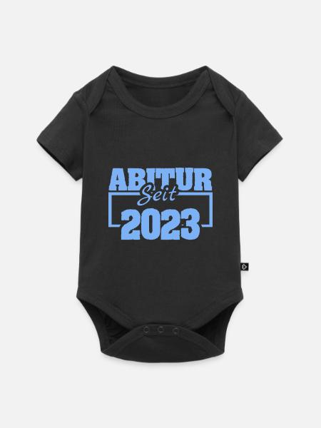 Jahr 2023 - Baby Premium Kurzarmbody - Schwarz