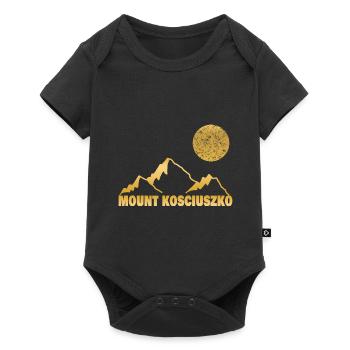 Kosciuszko - Body à manches courtes Premium Bébé - noir - Devant
