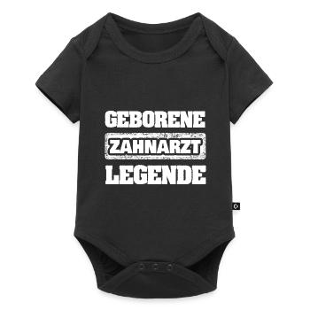 Dentist - Baby Premium short-sleeve bodysuit - black - Front