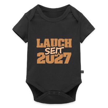 2027 - Baby Premium short-sleeve bodysuit - black - Front